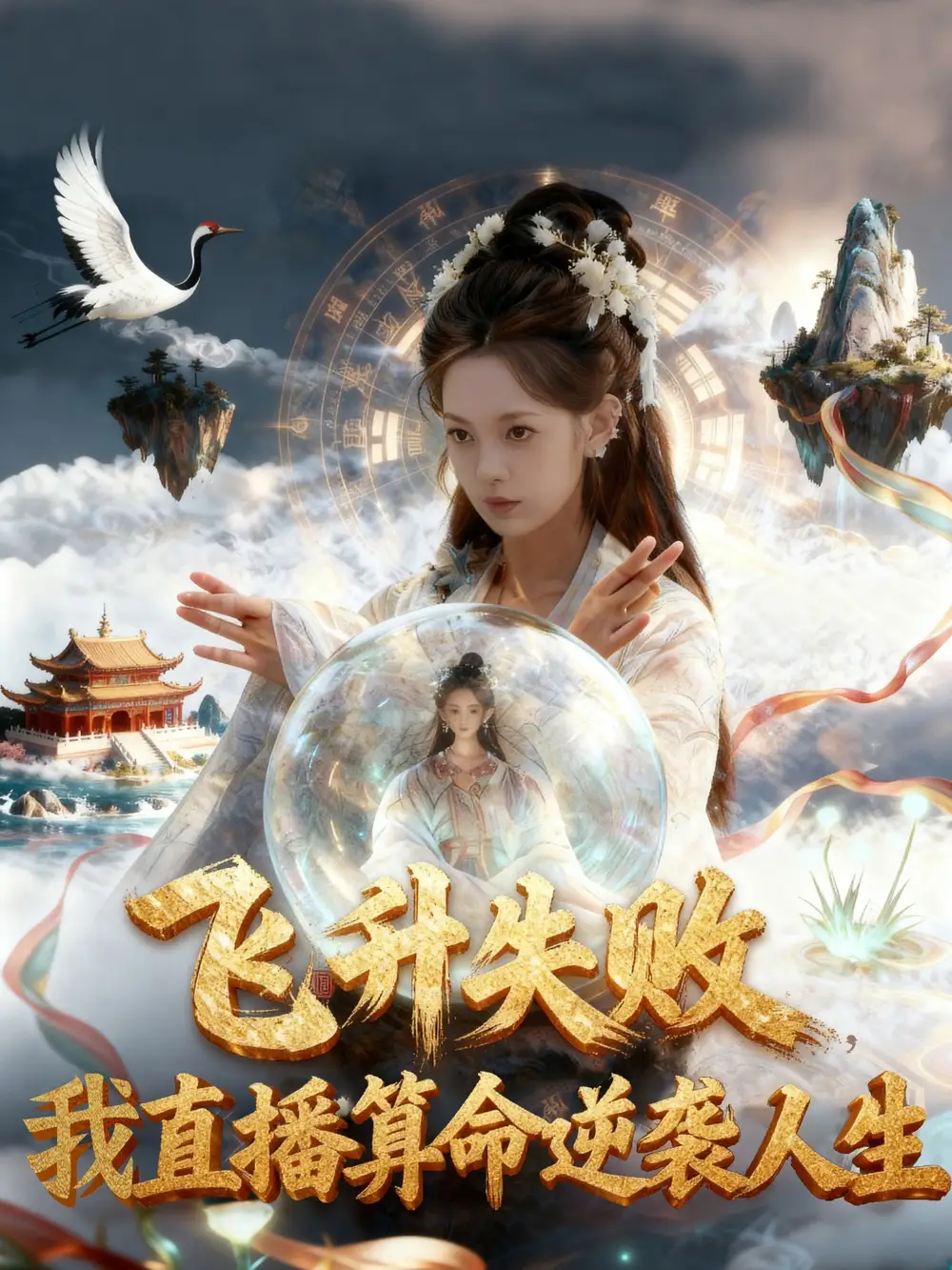 短剧《飞升失败我直播算命逆袭人生&飞升失败我直播算命爆火了》正片完整版免费在线观看全集