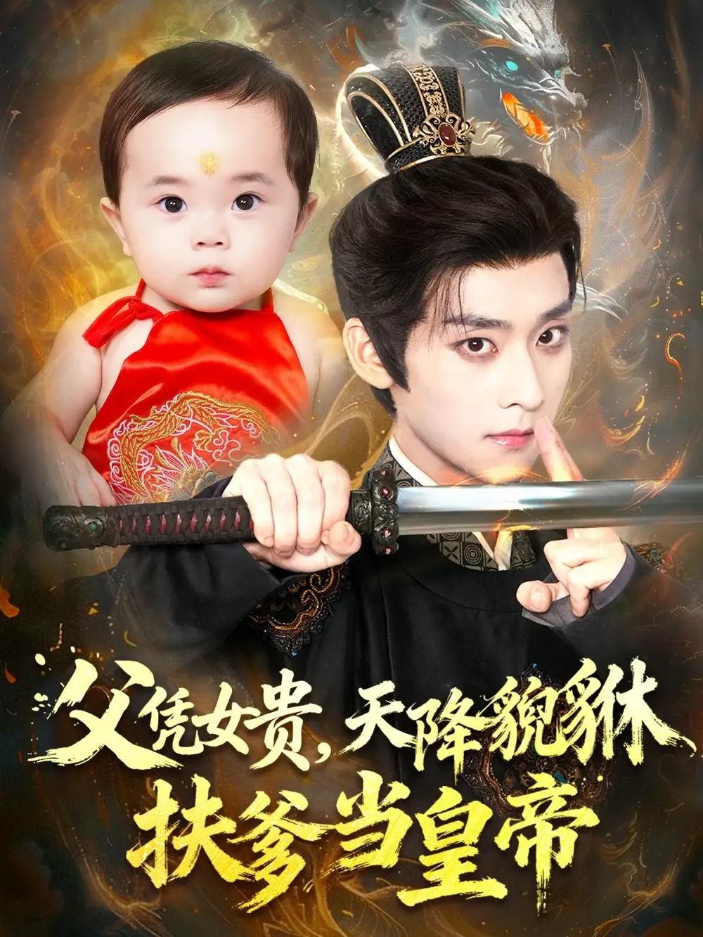 短剧《父凭女贵，天降貔貅扶爹当皇帝》正片完整版免费在线观看全集